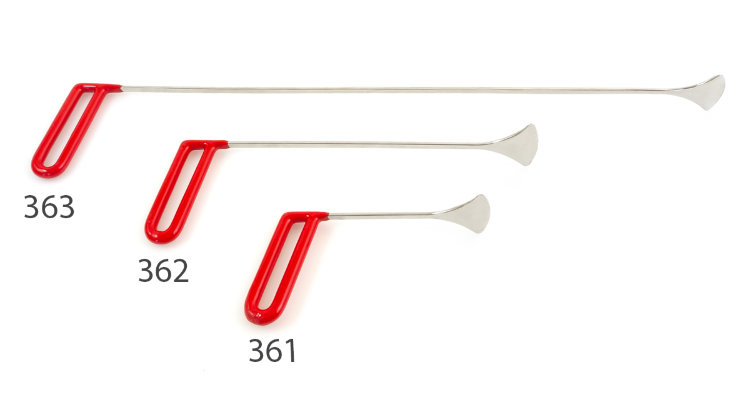 Набор PDR крюков "китовый хвост" № 361-363 с 70-мм наконечниками
