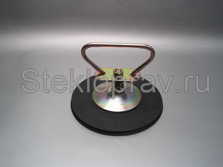 Присоска вакуумная, грузоподъемность 25 кг., диаметр присоски 150мм.JPG