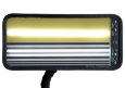 Лампа PDR Led 55 420*200 (5 полос) с рассеивателем зебра+желтый