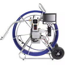 Эндоскоп для труб NR-19-к11-50мм-60м Панорамная камера с обзором на 360° управляемая джойстиком. Монитор 7"