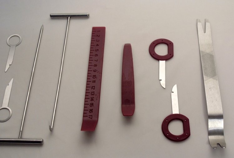 L32 набор лопаток для извлечения автомагнитол и разборки обшивки 