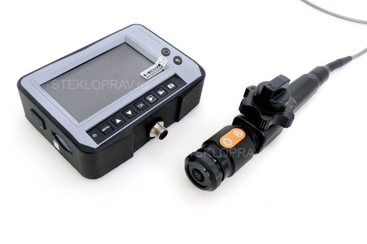 Управляемый видеоэндоскоп FE-444BТC-6мм-1,5м-dual две камеры, управление "колесо"