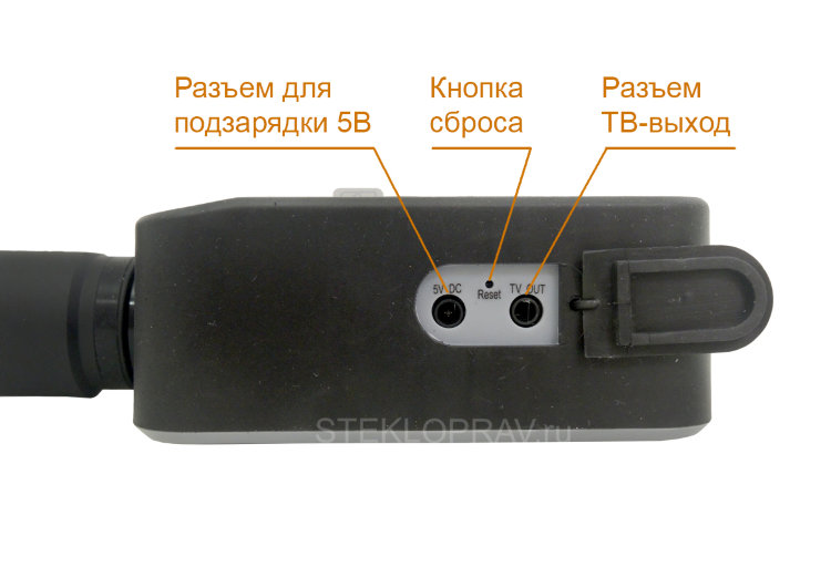 Управляемый видеоэндоскоп FE-444BТC-6мм-1,5м-dual две камеры, управление "колесо"