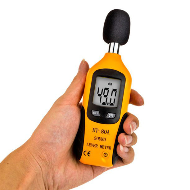 Цифровой измеритель уровня звука HT-80A с двумя диапазонами