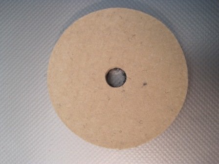 Фетровый круг для полировки автостекла, диаметр 75 мм., 3М.jpg