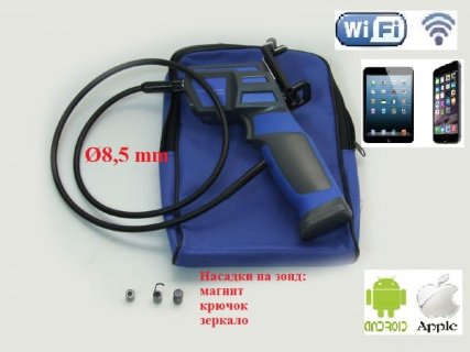 Wi-Fi эндоскоп X-110-8,5мм-1м