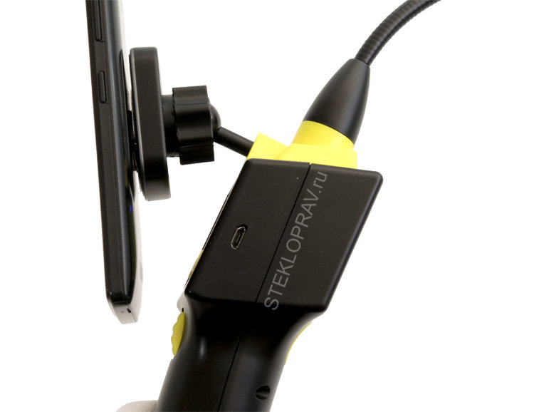 Эндоскоп IN-85-8mm-2метра flex с управляемым поворотом камеры 180' Wi-Fi