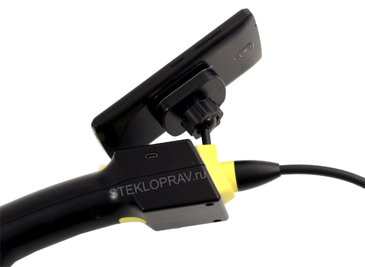 Эндоскоп IN-85-8mm-2метра flex с управляемым поворотом камеры 180' Wi-Fi
