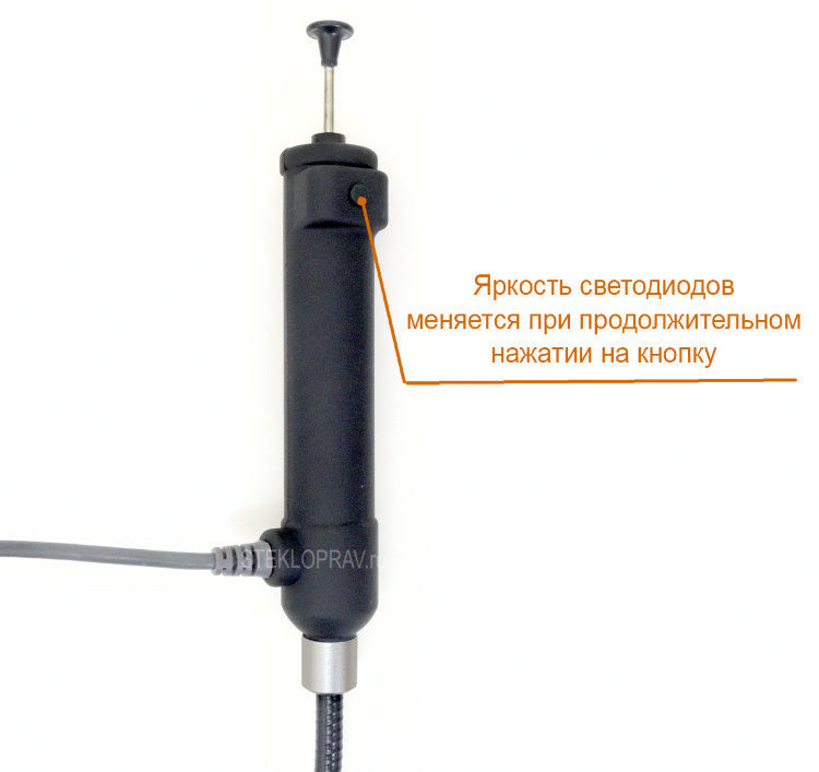 USB эндоскоп E-111-10мм-0,8м-Soft Панорама Управляемая камера с широким углом обзора