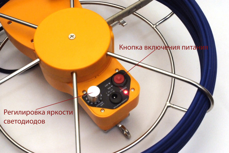 Технический эндоскоп CR-100-22мм-30м для труб