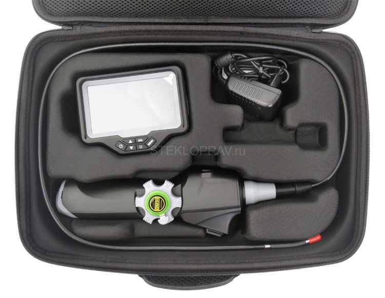 WiFi эндоскоп DELTA F-2-6мм-1м с 4.5-дюймовым монитором и управляемой камерой