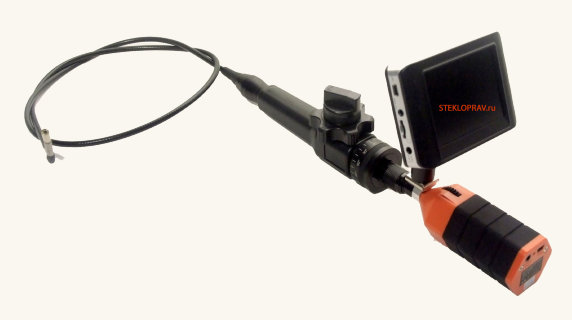 Видеоэндоскоп T-333-5,8мм-2м управляемая камера, WiFi соединение монитора с рукояткой