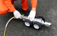 Роботизированная система контроля канализационных труб с панорамно-наклонной камерой позволяющей делать обзор на 360 гр.