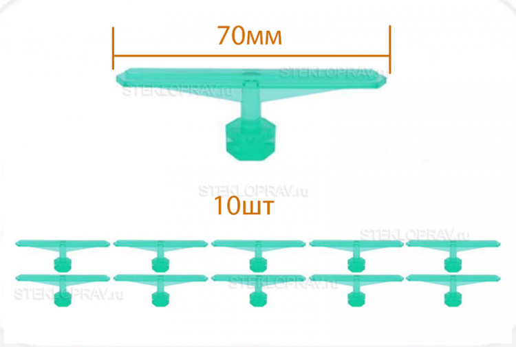 КТ-112 клеевые пистоны 70x9 10шт