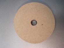 Фетровый круг для полировки автостекла, диаметр 75 мм., 3М.
