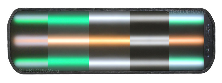 Лампа PDR Led 44 Double-Green 960*300, пластик, 2 программы (7 полос)