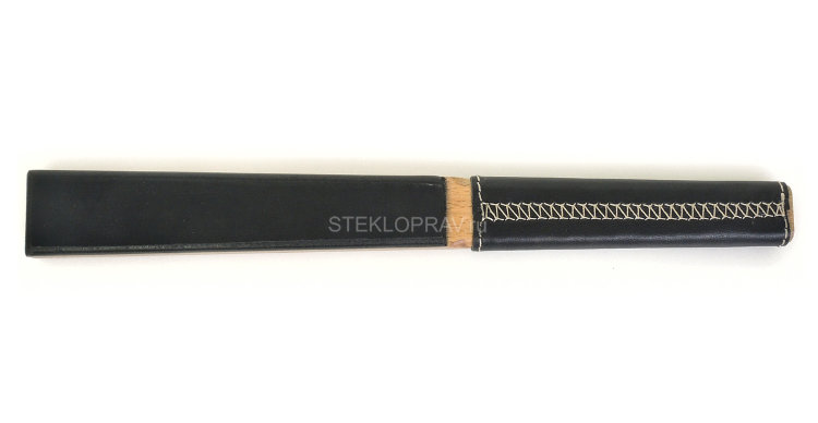 Ручка-молоток с кожанной вставкой. Длина 390 мм