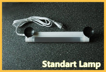 Термолампа для сушки полимеров при ремонте сколов и трещин автостекол "Standart Lamp" ультрафиолетовая 6вт