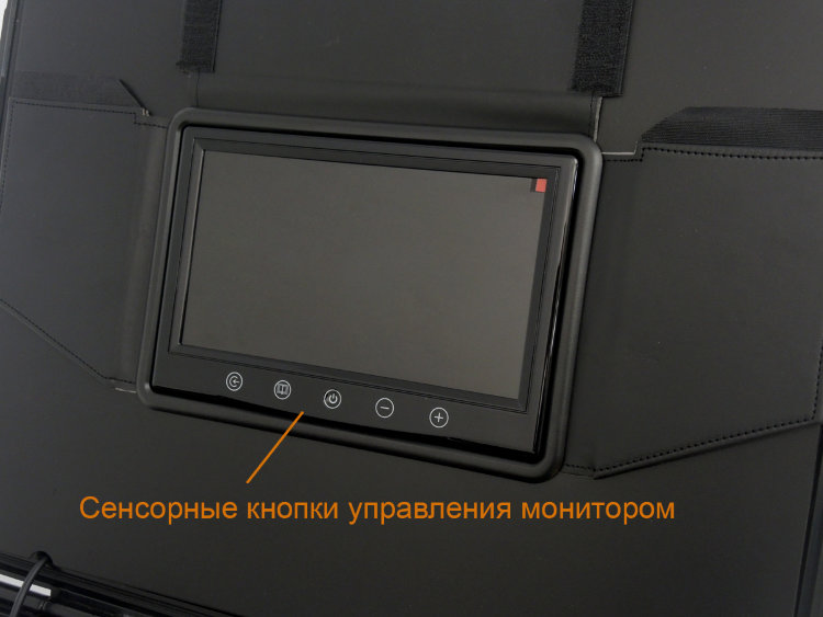 Эндоскоп для труб (уцененный) NR-1-М9-23мм-30м большим 9-дюймовым монитором